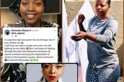 HE STOLE HER VOICE, THEN HER LIFE: Nomcebo Zikode Now Living in Poverty After Master KG’s R1.8 Million ‘Jerusalema Heist’ — Secret Off-Shore Deal, Fake Signature & a Silencing Clause EXPOSED